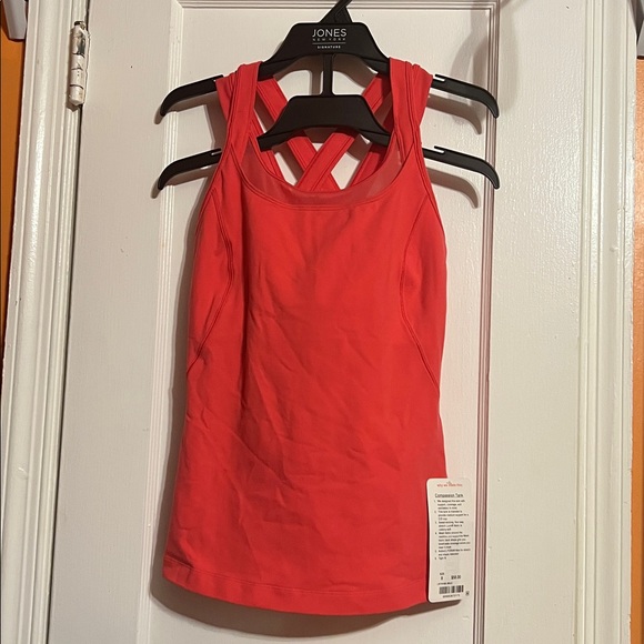 Lululemon Athletica Vibrant Red Tank Top - Picture 1 of 3